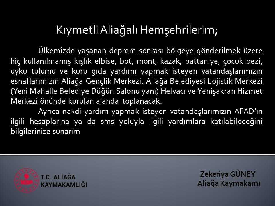Depremden Etkilenen Vatandaşlarımız İçin Yardım Kolileri Toplanarak Depremzedelere Ulaştırılacak