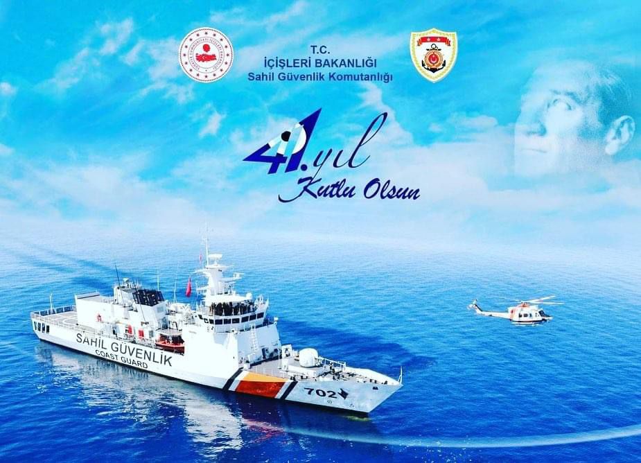 Sahil Güvenlik Komutanlığı 41 Yaşında